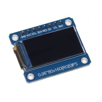 ST7735 LCD 0.96" TFT Color HD RGB 65K Display SPI Arduino