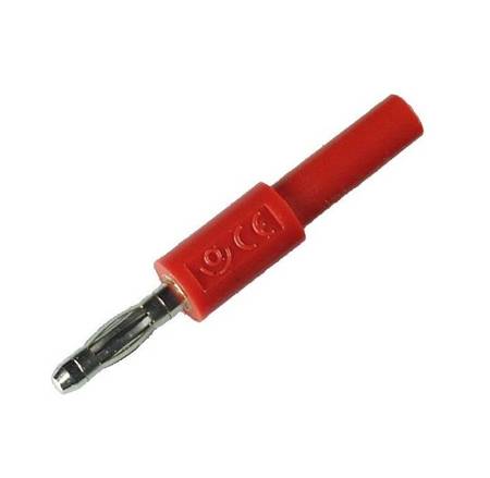 10A Banana 4mm Male to 2mm Female Adapter ADA 1056-R, Red