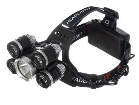 5 LED Rechargeable Headlight CREE T6
