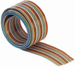 10x AWG28 Multicolor IDC Ribbon Tape - for IDC Connectors